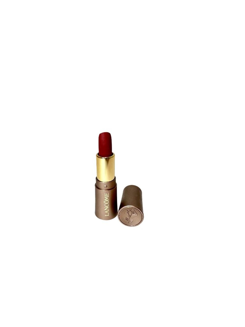 Lancome L'absolu Rouge Cream lipstick 274 French Tea mini Travel Size 1.6g FS